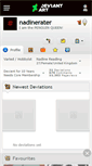 Mobile Screenshot of nadinerater.deviantart.com