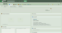 Desktop Screenshot of dzzwrld.deviantart.com