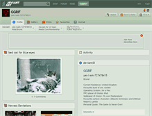 Tablet Screenshot of ggrif.deviantart.com