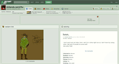 Desktop Screenshot of nintendo-nerd-ftw.deviantart.com