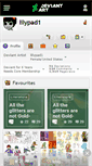 Mobile Screenshot of lilypad1.deviantart.com