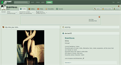 Desktop Screenshot of brainwaves.deviantart.com