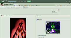 Desktop Screenshot of crimsonrevolver.deviantart.com