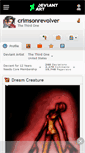 Mobile Screenshot of crimsonrevolver.deviantart.com
