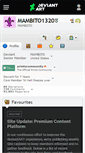 Mobile Screenshot of mambito1320.deviantart.com