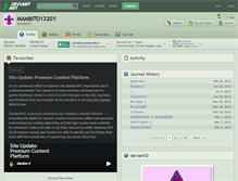 Tablet Screenshot of mambito1320.deviantart.com
