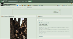 Desktop Screenshot of blackmoongoddessia.deviantart.com