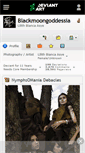 Mobile Screenshot of blackmoongoddessia.deviantart.com