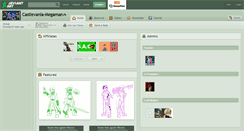 Desktop Screenshot of castlevania-megaman.deviantart.com