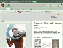 Tablet Screenshot of eninaj27.deviantart.com