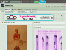 Tablet Screenshot of aidasechem.deviantart.com