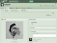 Tablet Screenshot of horflandes.deviantart.com