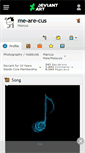 Mobile Screenshot of me-are-cus.deviantart.com