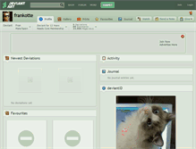 Tablet Screenshot of frankotte.deviantart.com