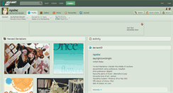 Desktop Screenshot of nyxinc.deviantart.com