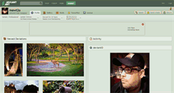 Desktop Screenshot of mewt2o.deviantart.com