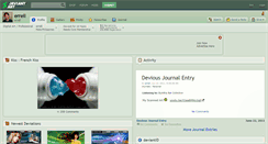 Desktop Screenshot of errell.deviantart.com
