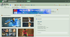 Desktop Screenshot of mk-style.deviantart.com