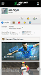 Mobile Screenshot of mk-style.deviantart.com