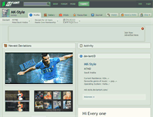 Tablet Screenshot of mk-style.deviantart.com