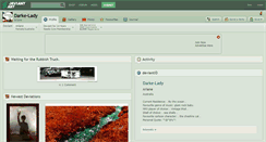 Desktop Screenshot of darke-lady.deviantart.com