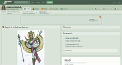 Desktop Screenshot of elderscrollsclub.deviantart.com