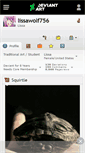 Mobile Screenshot of lissawolf756.deviantart.com