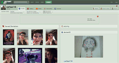 Desktop Screenshot of carissa118.deviantart.com