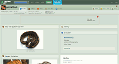Desktop Screenshot of animalstock.deviantart.com