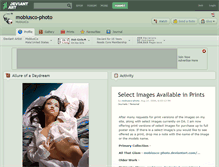 Tablet Screenshot of mobiusco-photo.deviantart.com