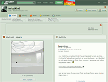 Tablet Screenshot of herbstkind.deviantart.com