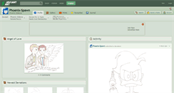 Desktop Screenshot of phoenix-spawn.deviantart.com