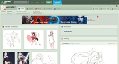 Desktop Screenshot of animetorr.deviantart.com