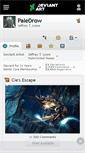 Mobile Screenshot of paledrow.deviantart.com