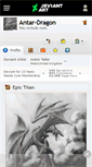 Mobile Screenshot of antar-dragon.deviantart.com