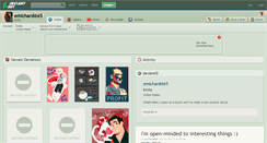 Desktop Screenshot of emichan8665.deviantart.com