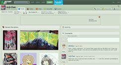 Desktop Screenshot of anji-chan.deviantart.com