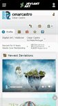 Mobile Screenshot of cesarcastro.deviantart.com