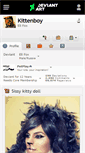 Mobile Screenshot of kittenboy.deviantart.com