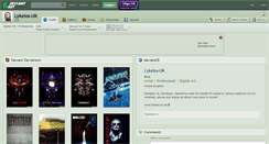 Desktop Screenshot of lykeios-uk.deviantart.com