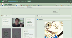 Desktop Screenshot of player-of-roles.deviantart.com