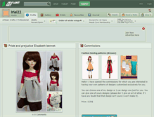 Tablet Screenshot of irial22.deviantart.com