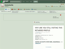 Tablet Screenshot of oerbavanille.deviantart.com