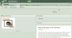 Desktop Screenshot of iidenator.deviantart.com