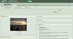 Desktop Screenshot of matipetasny.deviantart.com