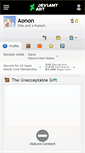 Mobile Screenshot of aonon.deviantart.com