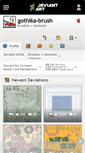 Mobile Screenshot of gothika-brush.deviantart.com