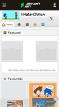 Mobile Screenshot of i-hate-chris.deviantart.com