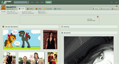 Desktop Screenshot of bassist933.deviantart.com