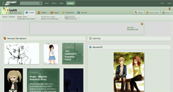 Desktop Screenshot of iyubit.deviantart.com